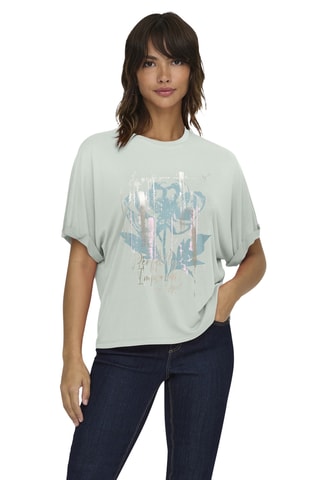 T-shirt regular - Vert d’eau