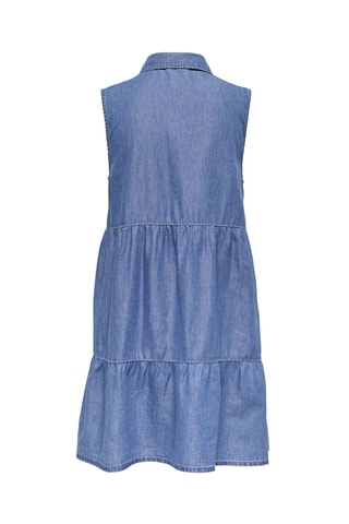 Robe chemise en jean - Bleu foncé
