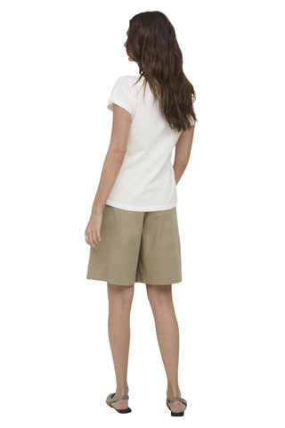 T-shirt regular en coton biologique - Blanc