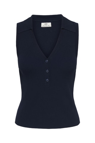 Top - Bleu marine