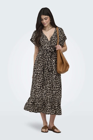 Robe droite - Marron
