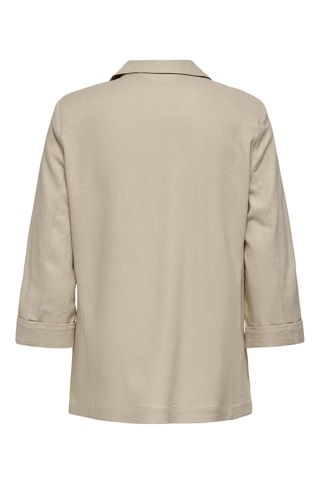 Veste en lin - Gris clair