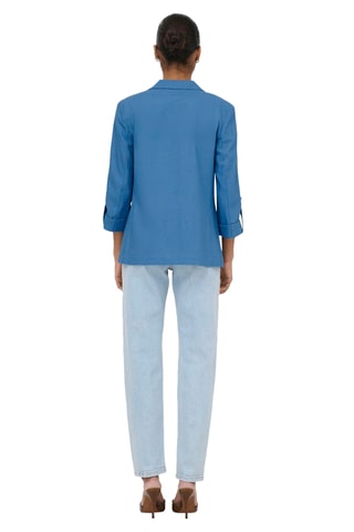 Veste en lin - Bleu clair