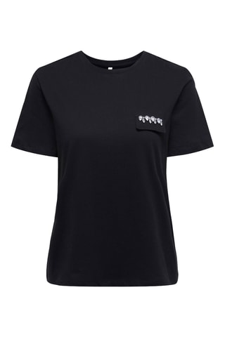 T-shirt regular - Noir