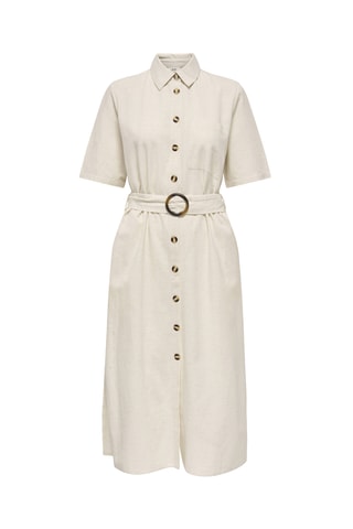Robe chemise - Gris clair