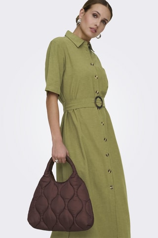 Robe chemise - Kaki