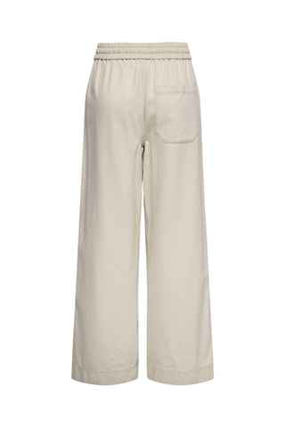 Pantalon wide legs - Gris clair