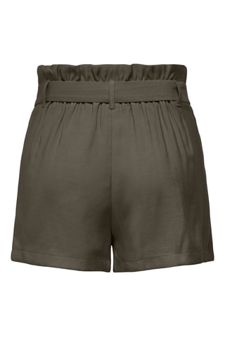Short regular taille haute - Gris foncé