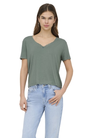 T-shirt regular - Vert