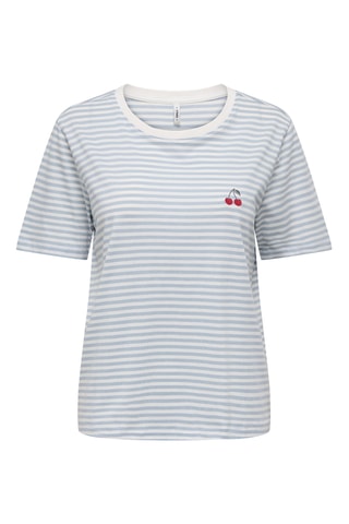 T-shirt regular en coton biologique - Blanc