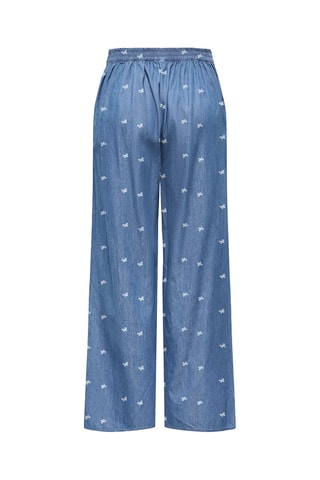Pantalon regular - Bleu foncé