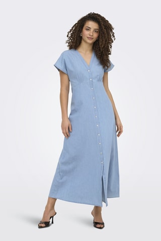 Robe longue - Bleu clair