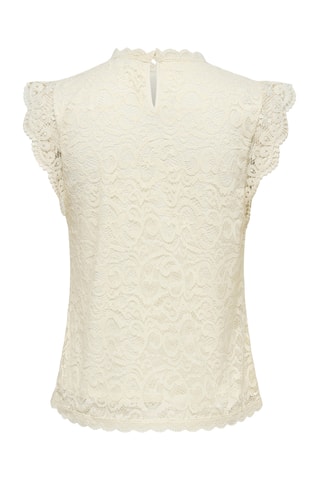 Top en dentelle - Ecru