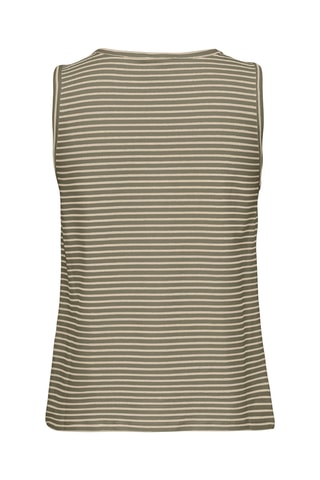 Top en coton biologique - Kaki