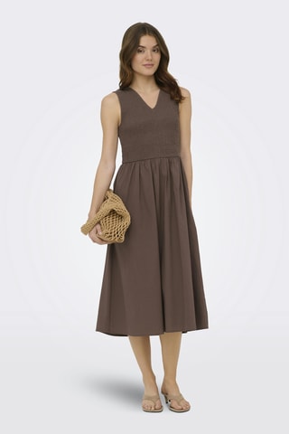 Robe patineuse - Marron
