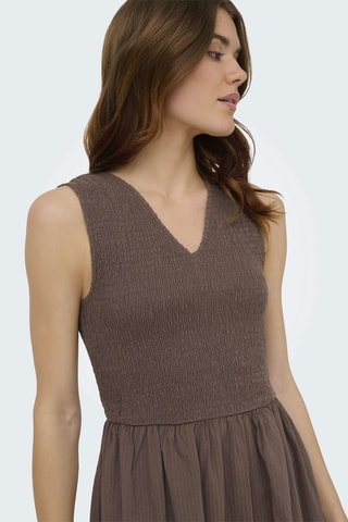 Robe patineuse - Marron