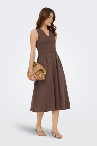 Robe patineuse - Marron