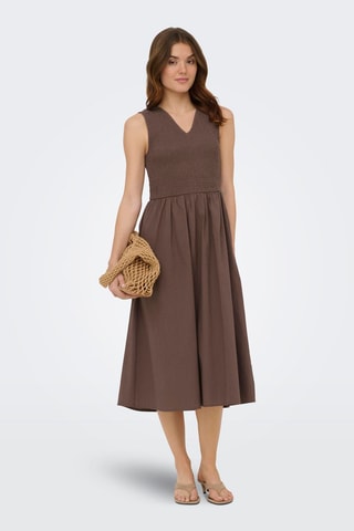 Robe patineuse - Marron