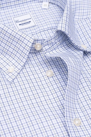 Chemise slim non repassable - 100% coton - Marron