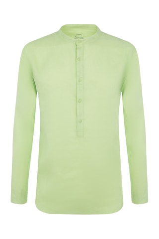 Chemise en lin - Vert