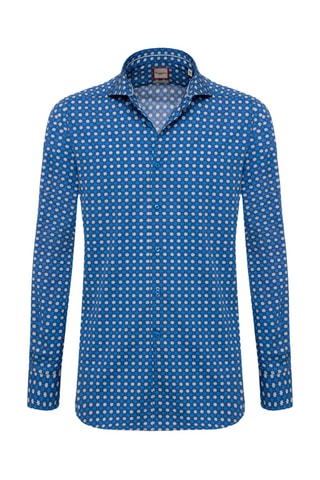 Chemise skinny - Bleu