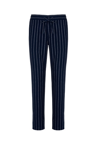 Pantalon en lin - Bleu