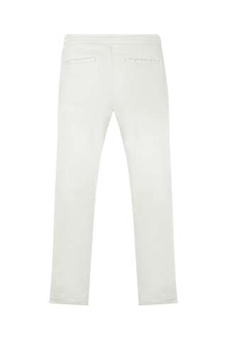 Chino en lin - Blanc