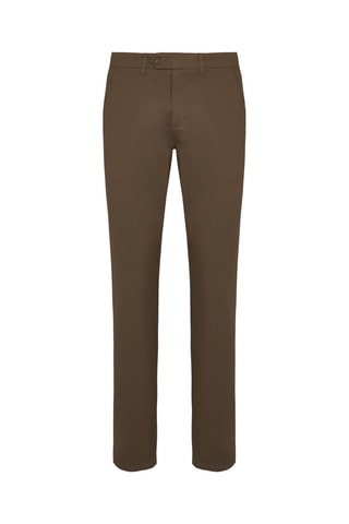 Chino droit - Marron