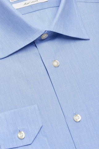 Chemise fitted - Bleu