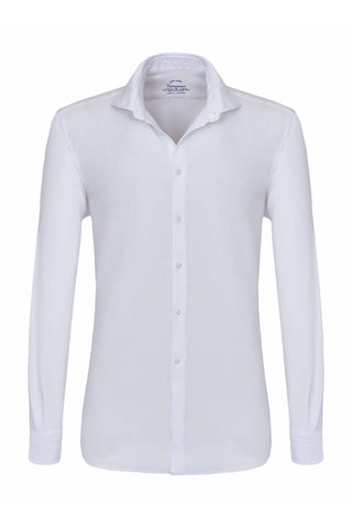 Chemise dyed confort - Blanc