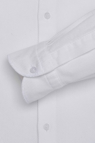 Chemise dyed confort - Blanc