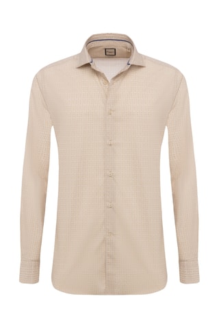 Chemise slim - Beige
