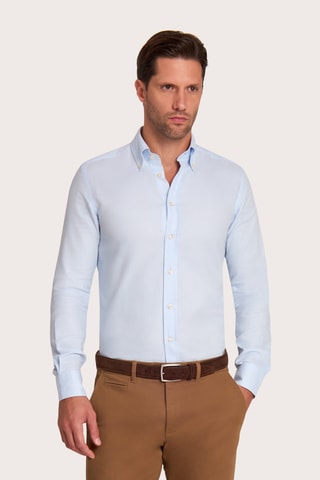 Chemise slim - Bleu