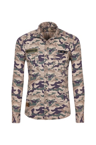 Chemise slim - Beige