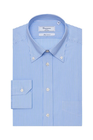 Chemise slim - Bleu