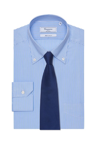 Chemise slim - Bleu