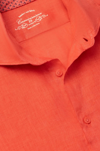 Chemise en lin - Rouge