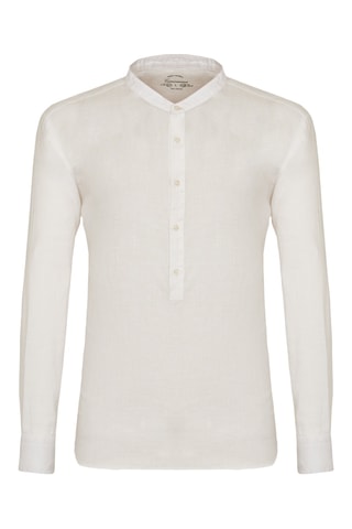 Chemise en lin - Blanc