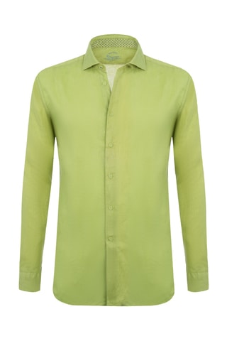 Chemise en lin - Vert