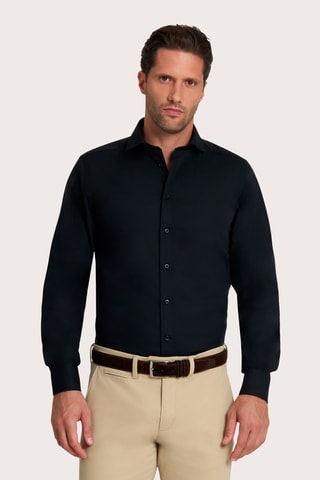 Chemise slim - Noir