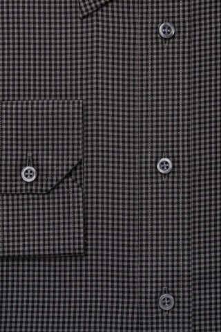 Chemise regular non repassable - 100% coton - Gris