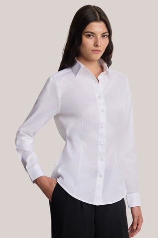 Chemise slim - Blanc