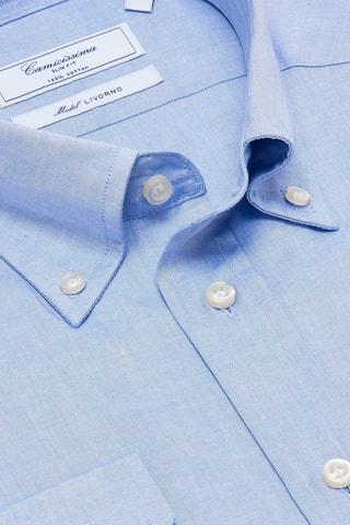 Chemise slim - Bleu