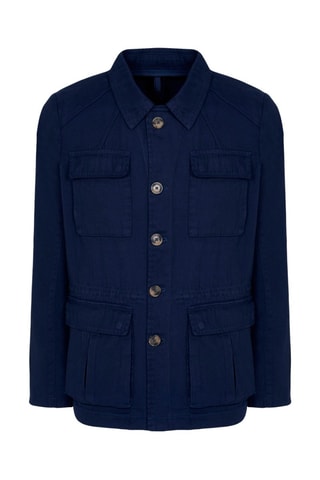 Veste regular - Bleu