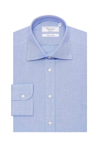 Chemise regular - Bleu