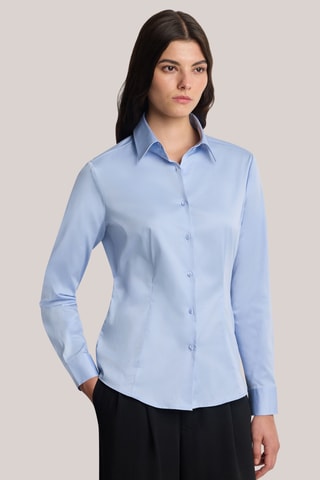 Chemise slim - Bleu