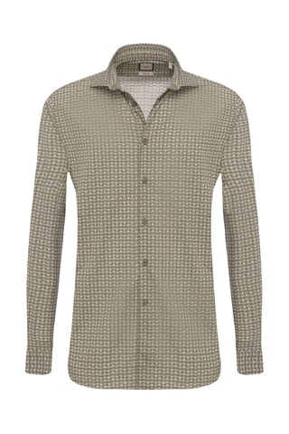 Chemise slim - Marron