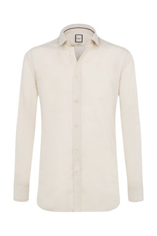 Chemise slim - Beige