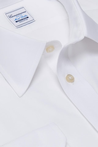 Chemise slim non repassable - 100% coton - Blanc