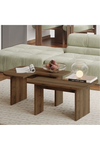 2 tables basses - 90 x 35 x 45 cm